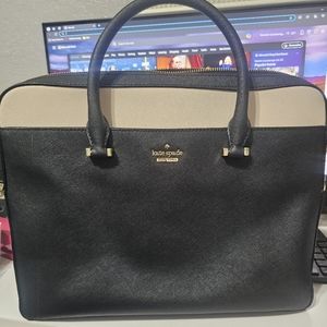 Kate spade safiano leather laptop bag